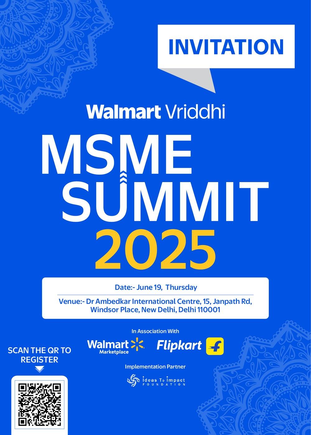 walmart vridhi msme summit 2025